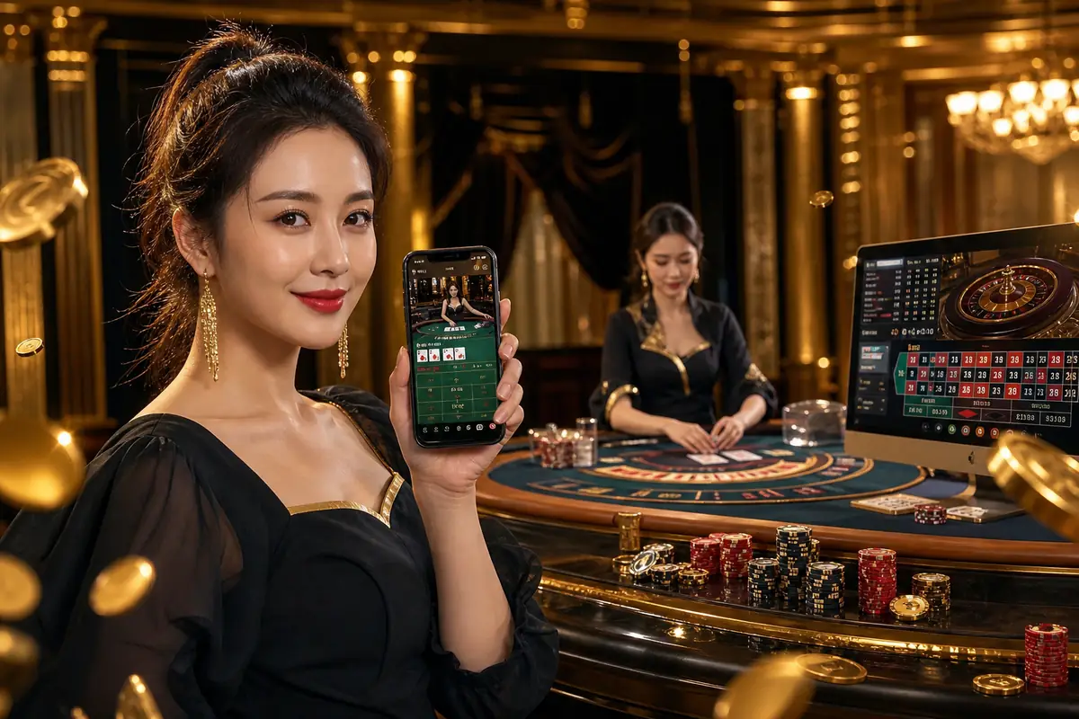 7slotsv2 Casino live baccarat dengan dealer sebenar